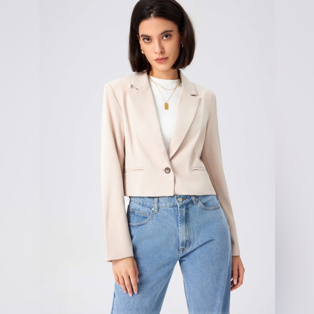 Cider‎ Cropped Jacket